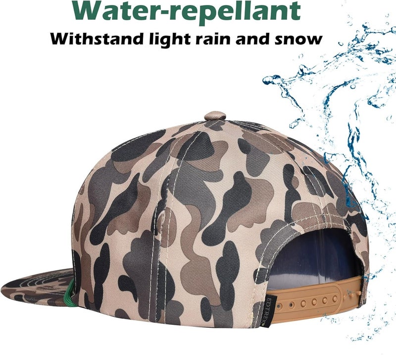 EDTREK Elite Youth Country Hat for Big Kids - Boys Snapback Hat with Flat Brim - Image 3
